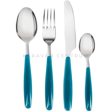 Brunner Sapora 16 db-os evőeszközkészlet, türkiz