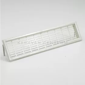 MPK műanyag szellőzőrács 180 x 45 mm, fehér