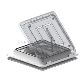 Fiamma Turbo Vent ventilátoros tetőablak, crystal