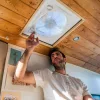 Fiamma Turbo Vent Premium ventilátoros tetőablak, fehér