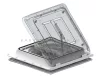 Fiamma Turbo Vent Premium ventilátoros tetőablak, crystal
