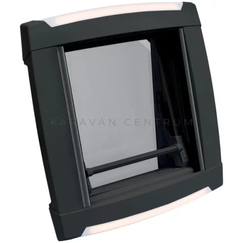 MPK VisionStar M2 LED tetőablak 400 x 400 mm, fekete