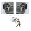HEOSystem Paket biztonsági zárszett Transit 2014-, 2+1 db HEOSystem Paket biztonsági zárszett Transit 2014-, 2+1 db