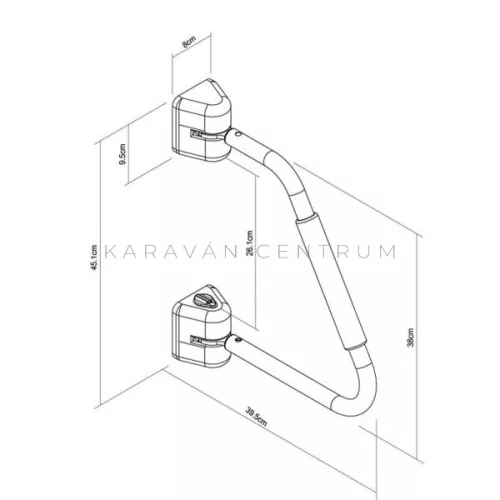 Thule Security Handrail ajtóprofil-adapter