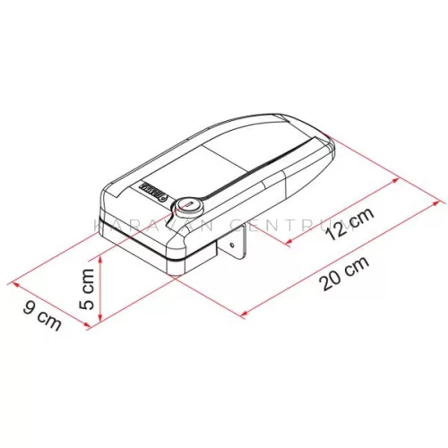 Fiamma Safe Door Magnum Frame biztonsági zár