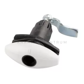 Safe-Tec Ellipse forgózár  78 x 42 mm STS, Fiat fehér