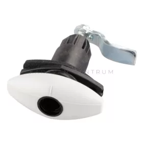 Safe-Tec Ellipse forgózár  78 x 42 mm HSC, Fiat fehér