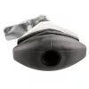 Safe-Tec Ellipse forgózár  78 x 42 mm HSC, fekete