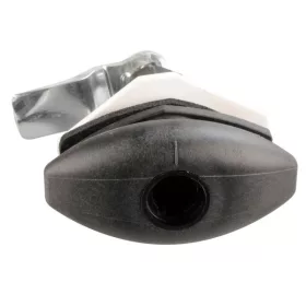 Safe-Tec Ellipse forgózár  78 x 42 mm HSC, fekete