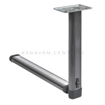   FAWO középen felhajtható asztalláb 675 mm, antracitszürke