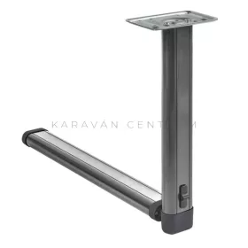   FAWO középen felhajtható asztalláb 675 mm, antracitszürke