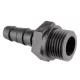 Víztartály csatlakozó egyenes, ø 1/2" - ø 10/12 mm