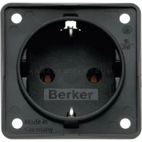 Berker Integro aljzat 230 V, antracit