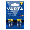 Varta Longlife Power AAA alkáli elem, 4 db Varta Longlife Power AAA alkáli elem, 4 db