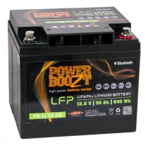 Powerboozt PB-Li 12-050 LiFePO4 akkumulátor, 50 Ah