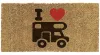 Arisol kókusz lakóautós lábtörlő, 50 x 25 cm