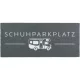 "Schuhparkplatz" lábtörlő 75 x 33 cm, alkóvos lakóautó