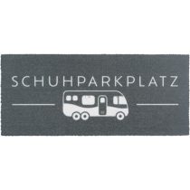   "Schuhparkplatz" lábtörlő 75 x 33 cm, integrált lakóautó