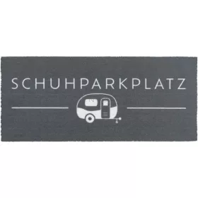   "Schuhparkplatz" lábtörlő 75 x 33 cm, lakókocsi