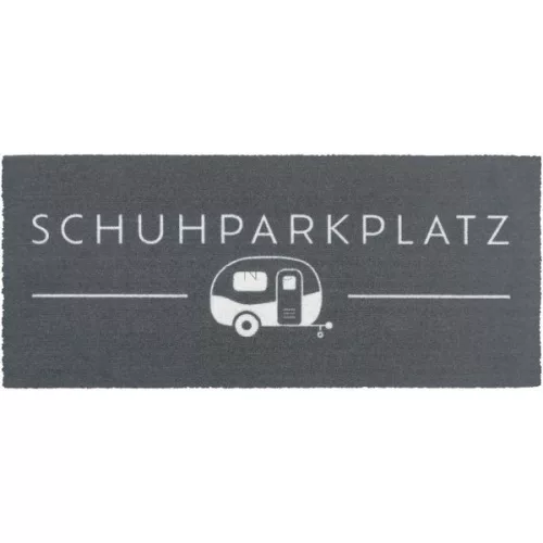 "Schuhparkplatz" lábtörlő 75 x 33 cm, lakókocsi