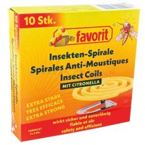 Favorit szúnyogriasztó spirál extra erős, 10 db
