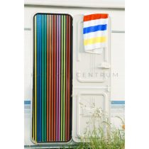 Conacord szalagfüggöny 90 x 200 cm, Multicolor-fekete