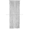 Arisol Korda ajtófüggöny 100 x 220 cm, antracit-ezüst