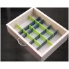 Purvario osztórendszer 330 x  60 mm, lime/sötétszürke