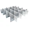 Purvario osztórendszer 330 x  60 mm, világosszürke/sötétszürke