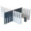 Purvario osztórendszer 330 x  30 mm, sötétszürke/világosszürke