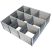 Purvario osztórendszer 330 x 100 mm, világosszürke/sötétszürke