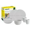 Brunner Dolomit Tête-à-Tête 8 db-os étkészlet, fehér Brunner Dolomit Tête-à-Tête 8 db-os étkészlet, fehér