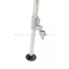 Dukdalf Stabilic 2 kempingasztal 100 x 68 cm, sötétszürke