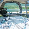 Brunner Titanium Axia 4 kempingasztal, 122 x 76 cm