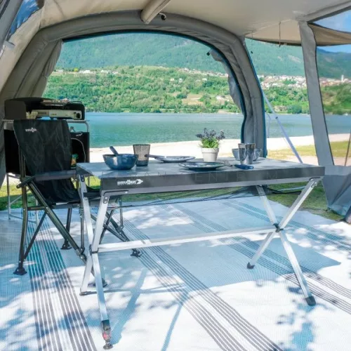 Brunner Titanium Axia 4 kempingasztal, 122 x 76 cm