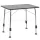 Dukdalf Stabilic 1 Luxe kempingasztal 80 x 60 cm, sötétszürke