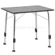 Dukdalf Stabilic 1 Luxe kempingasztal 80 x 60 cm, sötétszürke