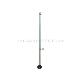   Támasztóláb talpcsúccsal, csőbilinccsel alumínium ø 25 mm, 165 - 260 cm