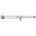 Tetőtartó kampós rudazat acél ø 32 mm, 185 - 260 cm