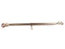   Tetőtartó és verandarudazat 2 csőbilinccsel acél ø 32 mm, 185 - 260 cm