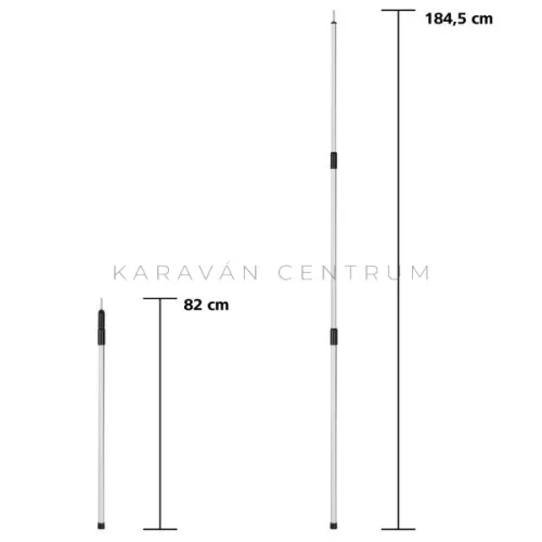 KC0071 teleszkópos rúd  80 - 180 cm, 2 db-os szett