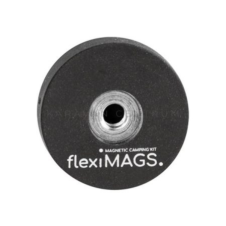 flexiMAGs mágnes ø 22 mm 4 db, fekete