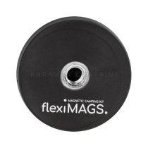 flexiMAGs mágnes ø 31 mm 4 db, fekete