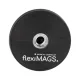 flexiMAGs mágnes ø 31 mm 4 db, fekete