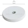 flexiMAGs mágnes ø 43 mm 4 db, fehér