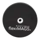 flexiMAGs mágnes ø 57 mm 2 db, fekete