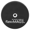 flexiMAGs mágnes ø 66 mm 2 db, fekete