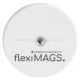 flexiMAGs mágnes ø 66 mm 2 db, fehér