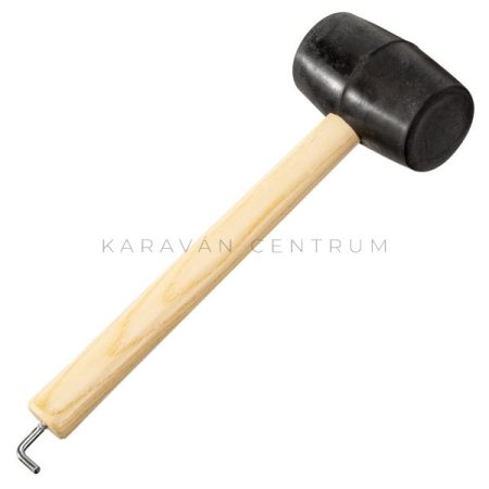 Gumikalapács cövekkihúzóval