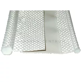 Hindermann textil dupla kéder ø 7 / ø 3,5 mm fehér, 6 m